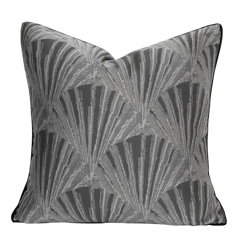 Muscheldesign Jacquard - Kissen