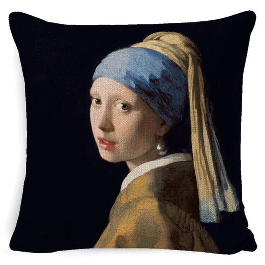 Kunst Jan Vermeer - Kissen (Kollektion)